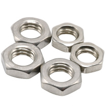 M26 M32 Stainless Steel SS316 Hex Thin Nut